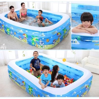 [ CHÍNH HÃNG ] Bể bơi phao 3 tầng m8 - BẢO HÀNH