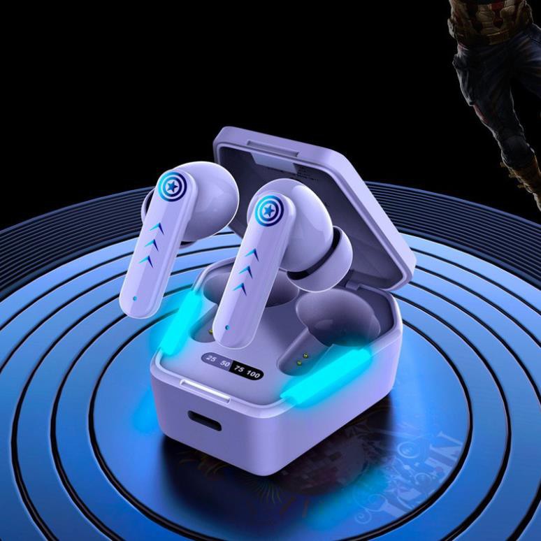 Tai Nghe Bluetooth Chính Hãng MARVEL AVENGER Led RBG và Pin Lithium cực khỏe (phiên bản IRON MAN) | BigBuy360 - bigbuy360.vn
