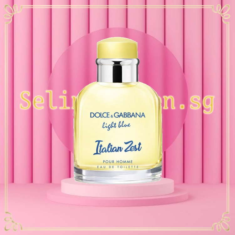 Nước hoa nam Light Blue Italian Zest Pour Homme của hãng DOLCE&GABBANA - 𝟷𝟶ᴍʟ sᴇʟɪɴᴀɴɢᴜʏᴇɴ.sɢ