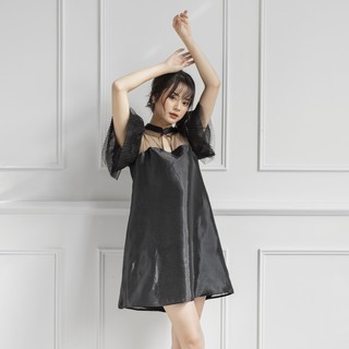 Váy Swan Dress đen