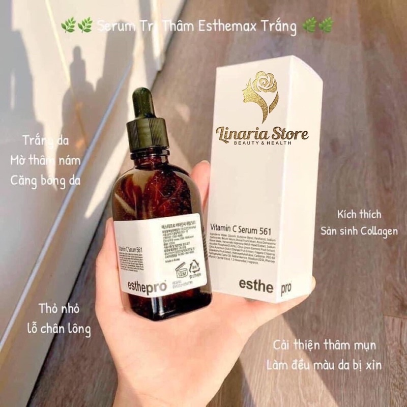 Serum dưỡng trắng mờ thâm Esthepro Vitamin C Serum 561 | BigBuy360 - bigbuy360.vn