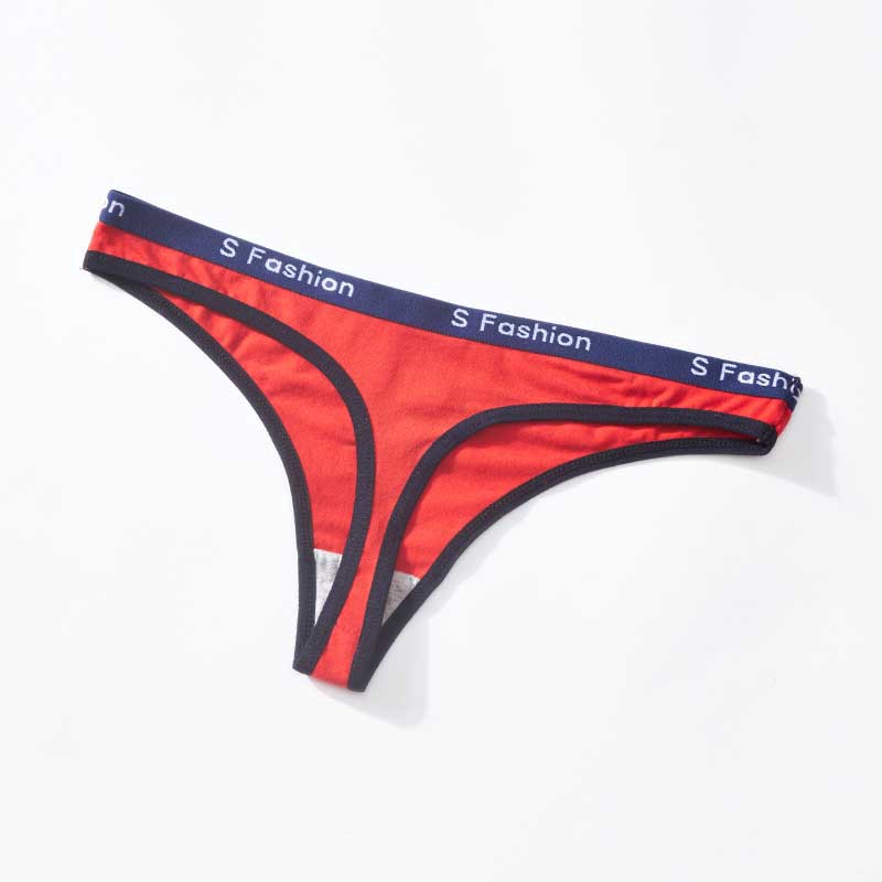 Sports Style Thong Women Seamless Underwear Panties Low Waist G String Soft Cotton Touch Stylish Breathable Comfortable M-XL | BigBuy360 - bigbuy360.vn