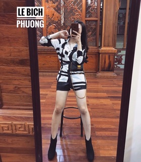 Áo sơ mi lệch vạt