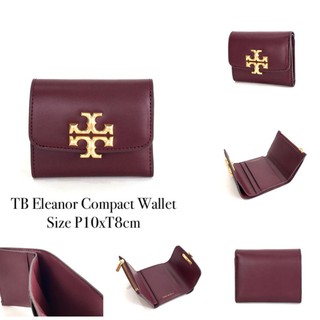 TB - Ví  Tory  Eleanor compact wallet đỏ