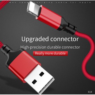 Cáp Sạc Dây Dù Chống Đứt Cho IPhone_ Hiệu Hoco