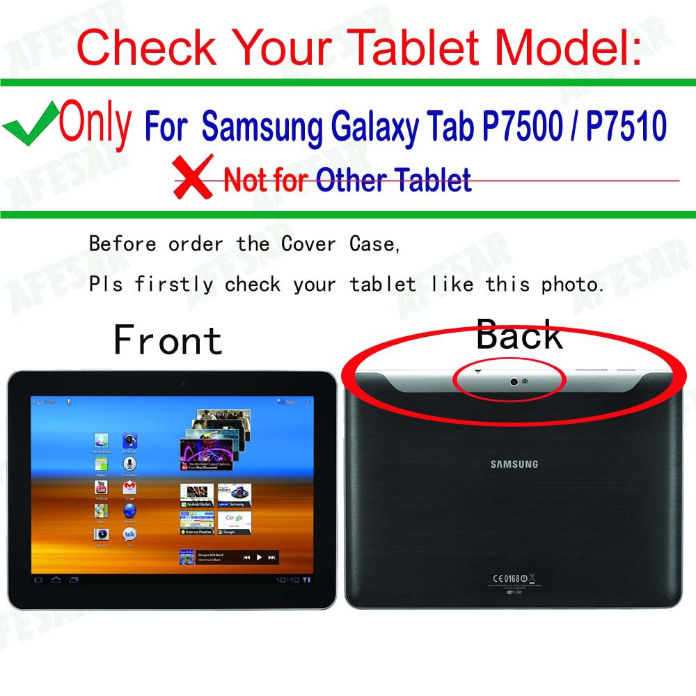 Bao da xoay 360 độ cho máy tính bảng Samsung Galaxy Tab gt-p7500 p7510 ( 10.1 " -inch ) | BigBuy360 - bigbuy360.vn