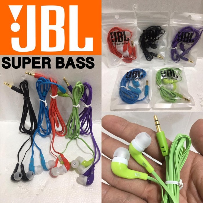 Tai Nghe Nhét Tai Jbl Mp3 Siêu Bass Không Có Mic