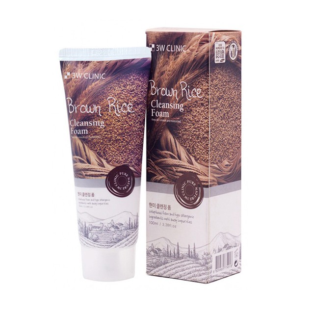 [CAM KẾT CHÍNH HẢNG]Sữa Rửa Mặt 3W Clinic Hàn Quốc 100ml, Lúa Mạch, Trà Xanh, Than Hoạt Tính, Collagen Làm Trắng Da | BigBuy360 - bigbuy360.vn