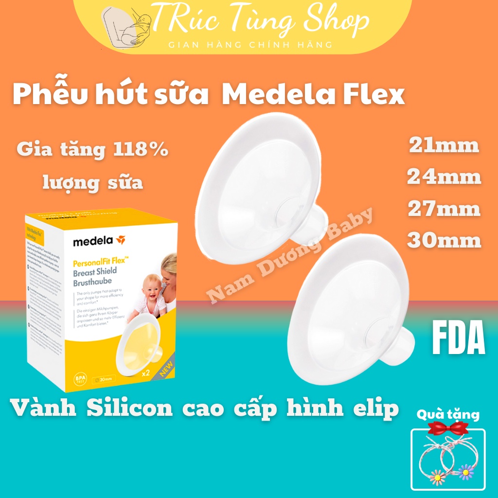 Phễu Flex mede__la CHÍNH HÃNG sz 21,24,27,30mm