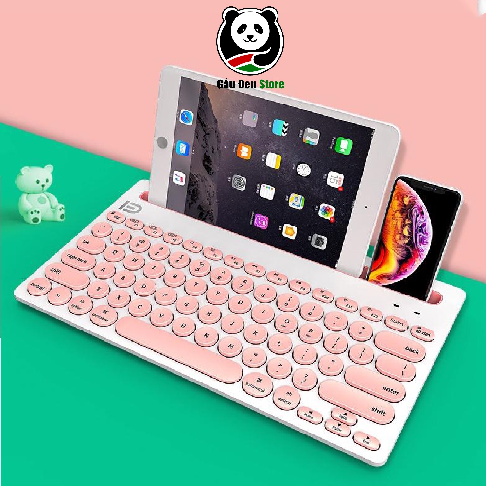 Bàn Phím Bluetooth Forter ik3381 dành cho Điện thoại, Máy tính bảng, Laptop, PC