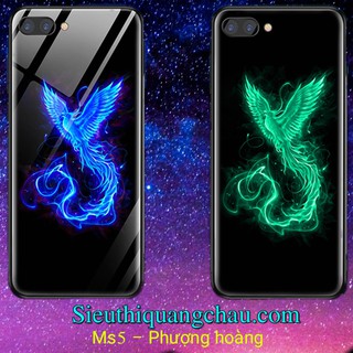 Ốp kính Dạ quang- Honor Play (Mẫu 2) (Tặng cường lực 9H)