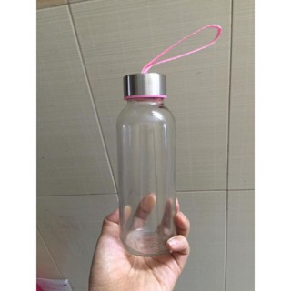 Bình nước thủy tinh có dây xách 500ml