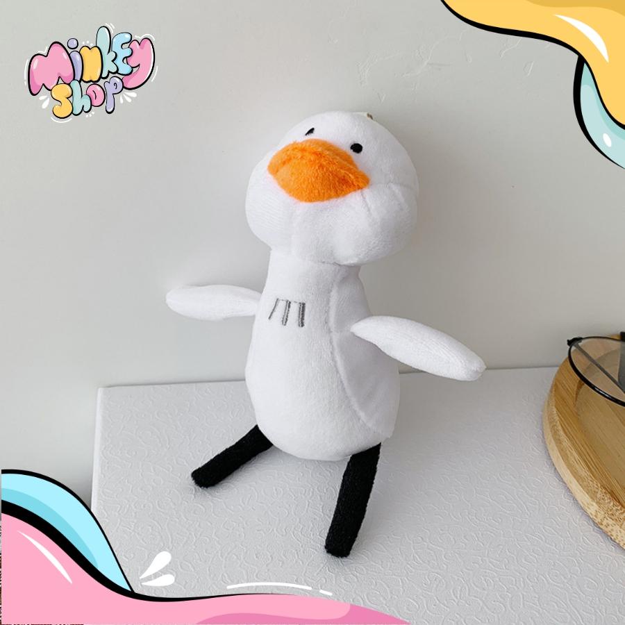 Móc Khóa Đẹp Gấu bông dễ thương phụ kiện Túi Xách dễ thương -Minkey