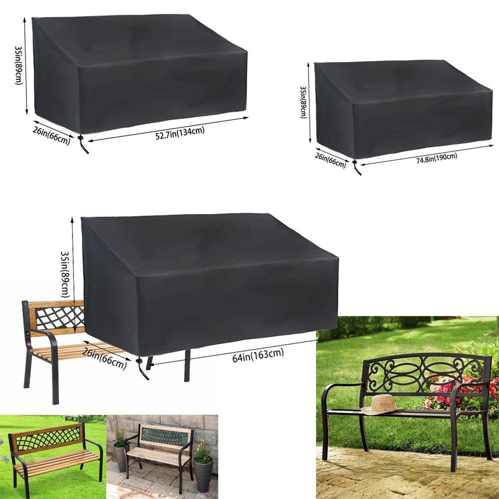 Vỏ Bọc Ghế Ngồi Sân Vườn Chống Bụi Chịu Được Sức Nặng 2 / 3 / 4 Chỗ