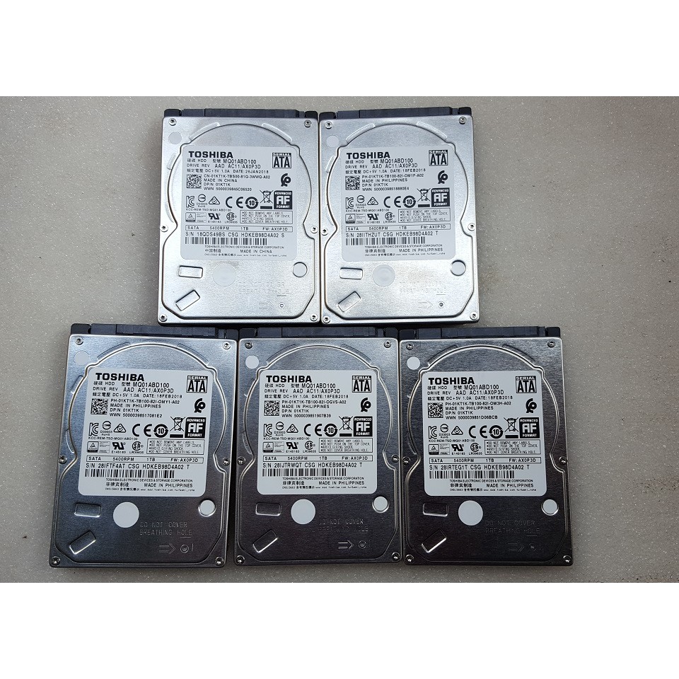 ổ cứng laptop 1000GB Toshiba | Ổ cứng laptop zin tháo máy Toshiba 1TB | BigBuy360 - bigbuy360.vn