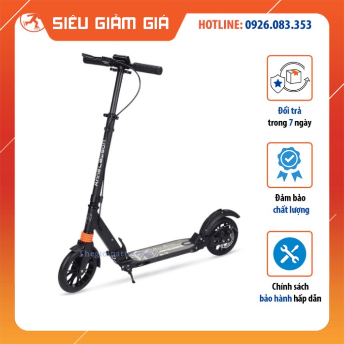 Xe Trượt Scooter Hai Bánh ALS A5D Có Thể Điều Chỉnh Tay Cầm Cam Kết Bảo Hành