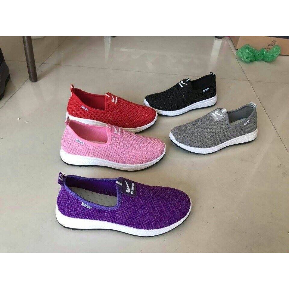 FREESHIP 99K TOÀN QUỐC_Sales xả kho- Slip-on lưới êm mềm(màu hồng)