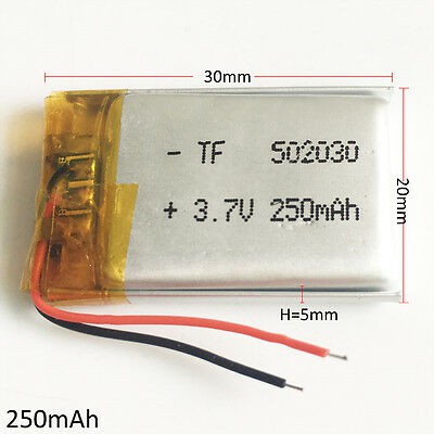 Pin Lithium 3.7V Dung Lương Từ 200-300mAh