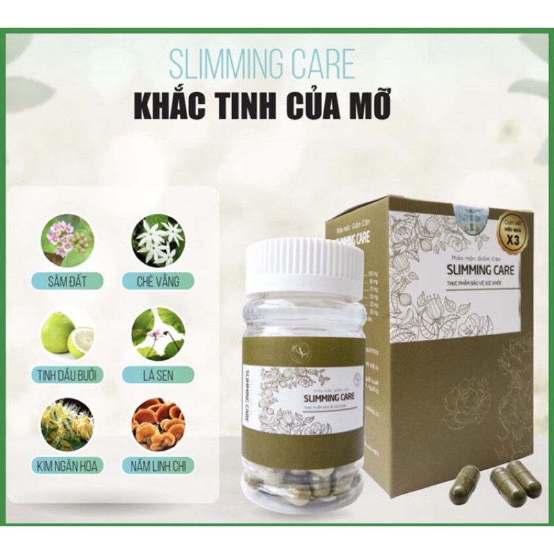 Slimming care x3 thảo mộc giảm cân hiệu quả