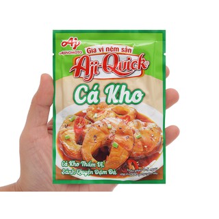 Gia Vị Nêm Sẵn Cá Kho/ Thịt kho Ajiquick gói 31g