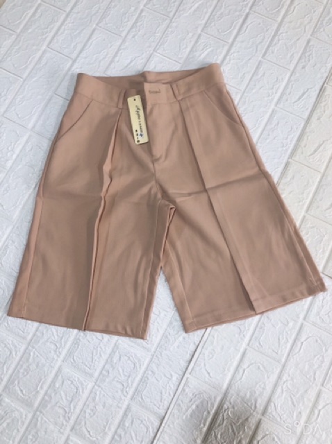 [ Mã FAMAYWA giảm 10K đơn 50K] Quần Lửng 1 ly ống rộng chất mưa vitex | BigBuy360 - bigbuy360.vn