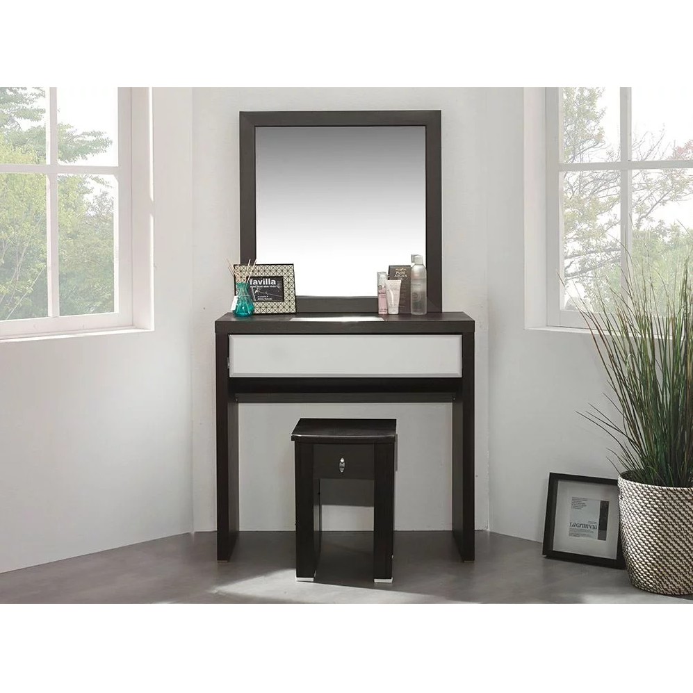 DT006 - BÀN TRANG ĐIỂM GỖ TỰ NHIÊN KÈM GƯƠNG - Dongsuh Furniture - Nội Thất Cao Cấp Hiện Đại Giá Rẻ