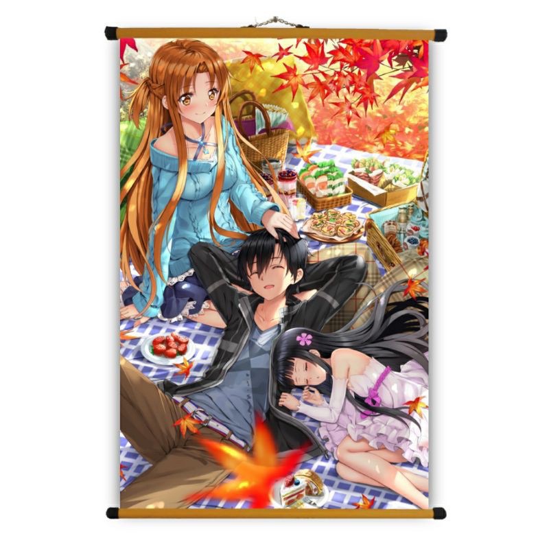 Poster Vải Anime Sword Art Online