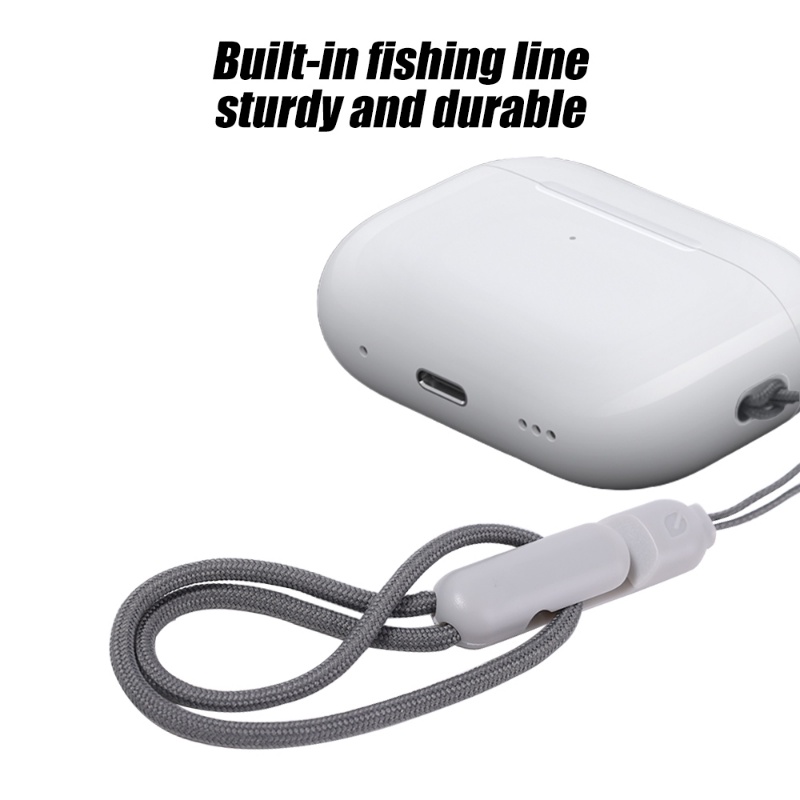 Phụ Kiện Dây Bện Chống Mất Điện Tử Thời Trang Cho Tai Nghe Iphone AirPods Pro2