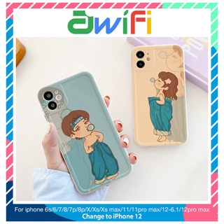 [ Xả ] Ốp lưng iphone viền nổi bóng girl boy quần rộng 6plus/6s/6splus/7/7plus/8/8plus/x/xr/xs/11/12/pro/max/promax -Awi