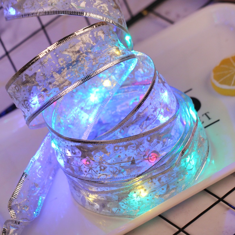 [ LED Christmas treecolor Ribbon String Lamp decoration for Indoor Outdoor Thanksgiving Halloween Festival Party ]