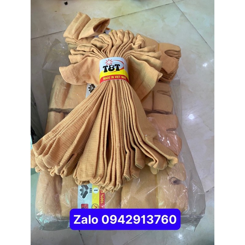 Lố 10 đôi vớ chân vải cotton dày mịn