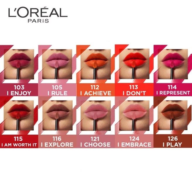 (hàng Mới Về) Son Kem Lì Lâu Trôi Lên Màu Chuẩn Đẹp Dung Tích 7ml | BigBuy360 - bigbuy360.vn