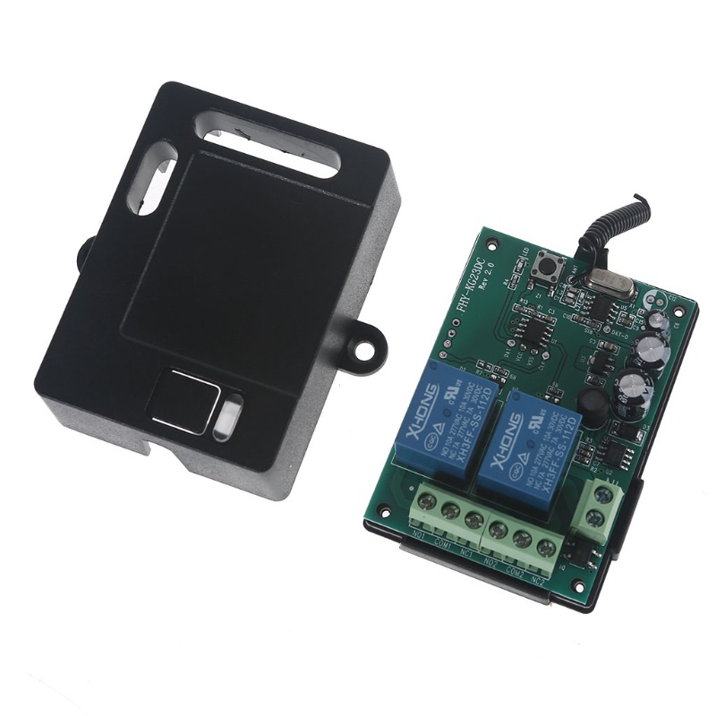 Rơ Le Điều Khiển Từ Xa Không Dây DC12V 24V Cho Động Cơ Bơm Nước 3280ft