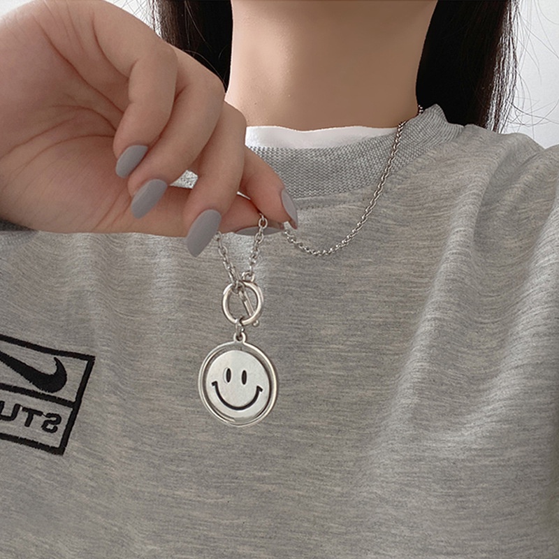 Dây chuyền Mặt Biểu Tượng Cảm Xúc Phong Cách Hip Hop DÀNH CHO NAM VÀ NỮ ZOE