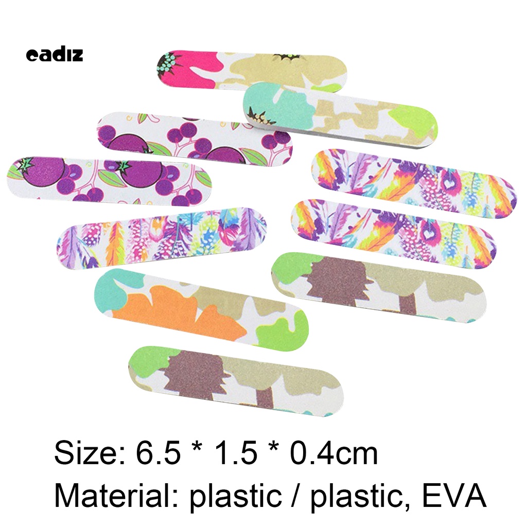 [Hàng mới về] Dũa móng tay bằng EVA nhỏ gọn hữu ích đáng tin cậy có thể tái sử dụng cho nữ