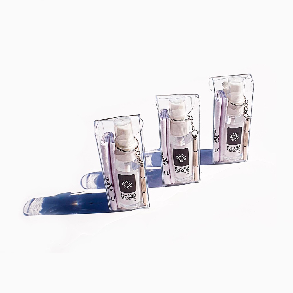 Set nước xịt rửa kính móc khóa khăn lau cao cấp FARELLO | BigBuy360 - bigbuy360.vn