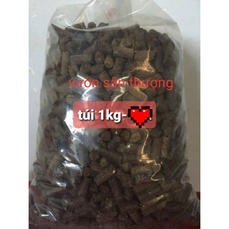 Phân Gà Hữu Cơ Nhật 4-3-3 Viên Nén (túi 1kg) Bón Hoa Hồng, Rau Củ Quả Cây Cảnh...Hữu Cơ Lên 75%