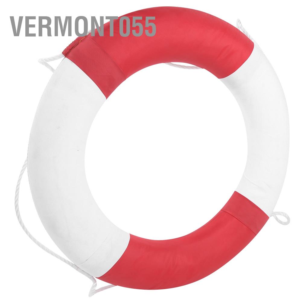 Vermont055 Portable Swim Float Foam Solid Life Saving Swimming Ring Sea Lake Pool