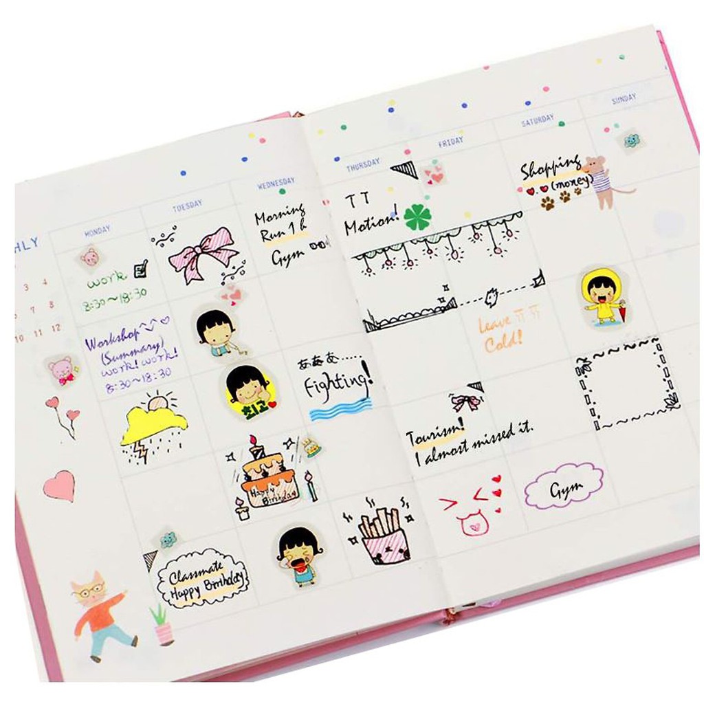 Sổ Kế Hoạch Nhật Ký 365 Ngày Life Planner A5 Cao Cấp