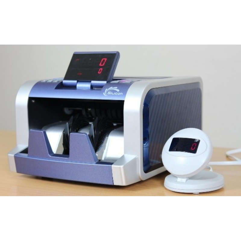 Máy Đếm Tiền Silicon Thế Hệ Mới MC-2300, Tự động, đếm tiền giấy và polime, VNĐ và ngoại tệ, cho doanh nghiệp, ngân hàng
