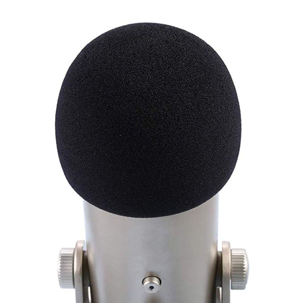 1 Vỏ Bọc Micro Hình Quả Bóng Xốp Mềm Chống Gió Thay Thế Chuyên Dụng Cho Studio