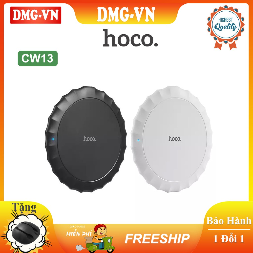 Đế Sạc Không Dây HOCO CW13 Sạc Nhanh Qi Xài Cho iPhone Samsung XiaoMi Vâng Thiết Bị Điện Tử Có Chức Năng Sạc Không Dây