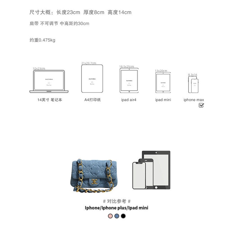 Túi Xách Denim Thêu Họa Tiết Thời Trang Mới 2022 Cho Nữ