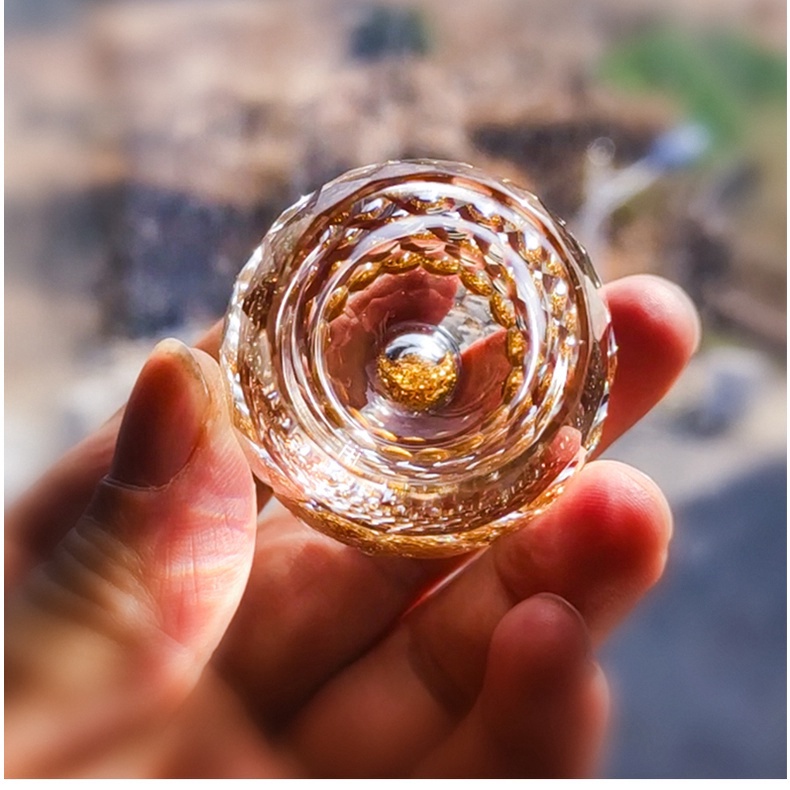 Hot hot - Bộ ly rượu Million Golden tuyệt tác Pha Lê 24K