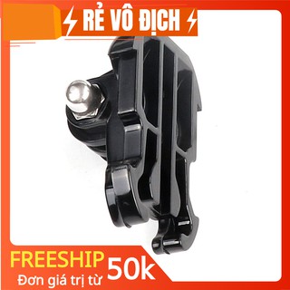 [GIÁ HUỶ DIỆT] Mount gài thấp gắn camera hành trình cho GoPro, Sjcam, hd sport cam, điện thoại gắn lên mũ, xe
