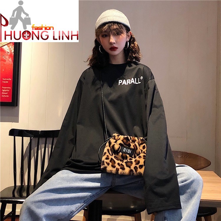 [Có full video] Áo thun dài tay unisex nam nữ đều mặc được - Space Coordinstes - Parall - Thời Trang Phương Ling - 01058 | BigBuy360 - bigbuy360.vn