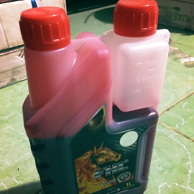 Nhớt Đỏ 2T FHL Chính Hãng
