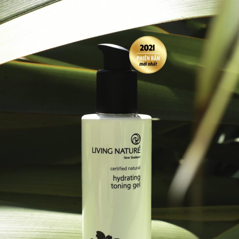 [Hỏa tốc] Toner cấp ẩm da dầu mụn Living Nature Hydrating Toning Gel 120ml