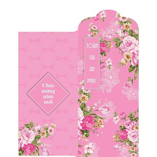 Bộ 100 Lì Xì Hoa Tết ( Chia Đều Các Mẫu )