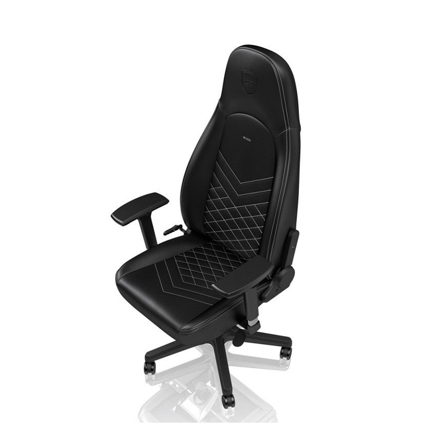 Ghế gaming NobleChairs ICON PU Series ( black - black/gold - black/red ) - Hàng chính hãng